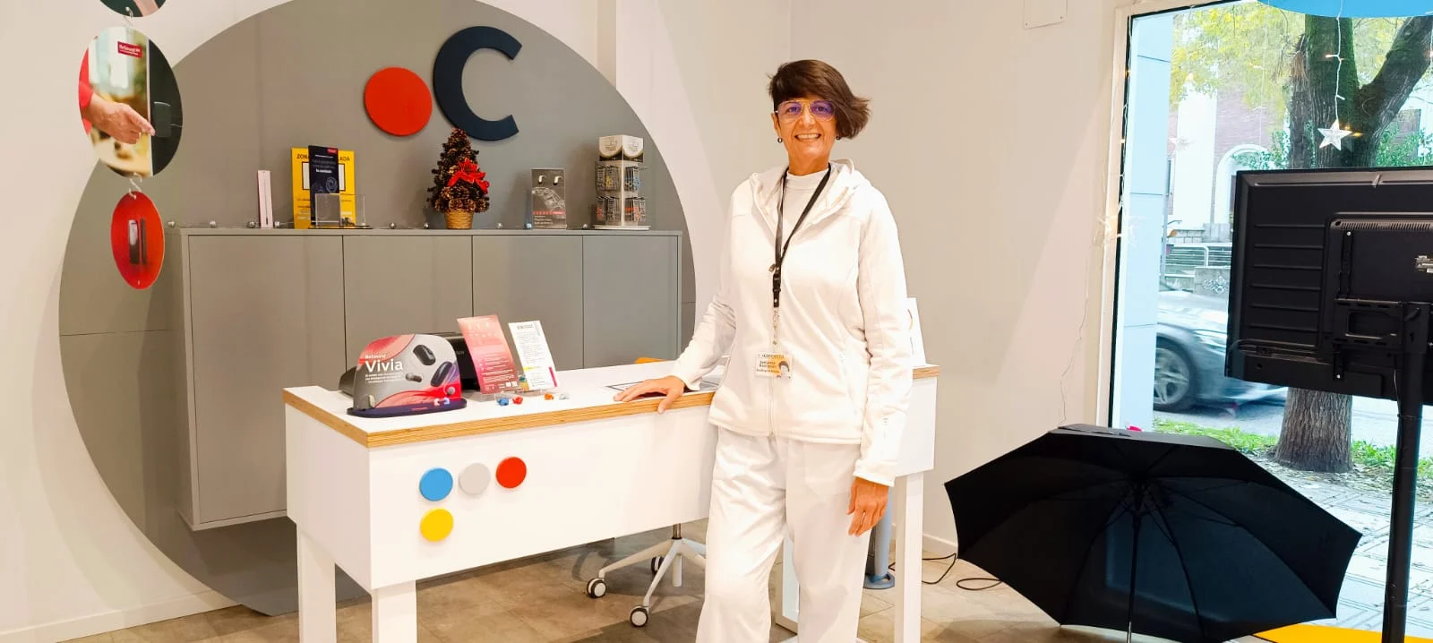 Samanta Rodríguez en Centro Auditivo en Ponferrada: Connecta